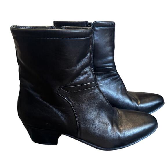 Stuart Mastrototami Shoes - Vintage Stuart Mastrototami Handmade Italian Leather Boots Women’s Size 10.5 M